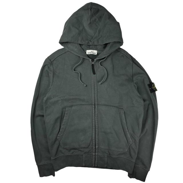 Stone Island Men's Hoodie - Grey - L on Productcaster.