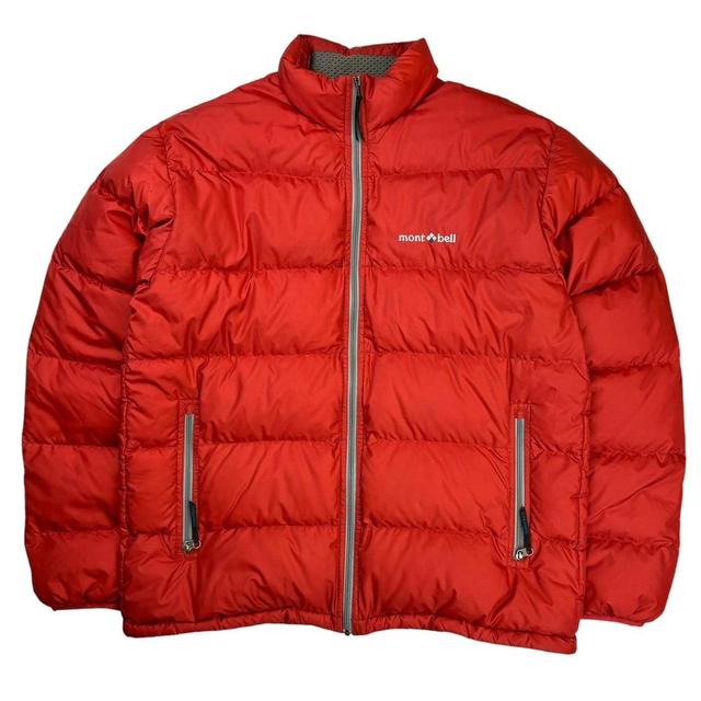 Montbell Men's Puffer Jacket - Red - L on Productcaster.