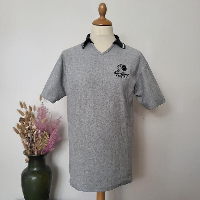 Disney Men's Polo shirt - Grey - L on Productcaster.