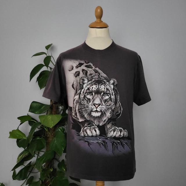 Vintage Men's T-shirt - Grey - L on Productcaster.