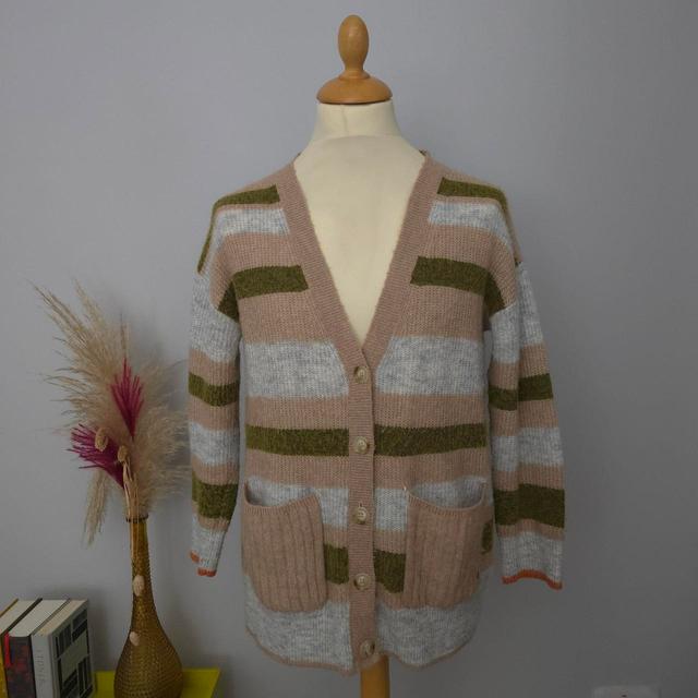 FatFace Women's Cardigan - Cream - 10 on Productcaster.