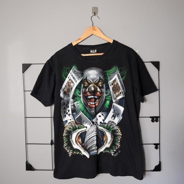 Wild Men's T-shirt - Black - L on Productcaster.