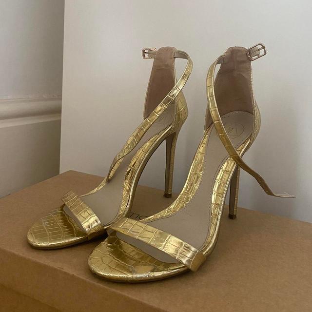 Missguided Women's Footwear - Gold - UK 5 on Productcaster.