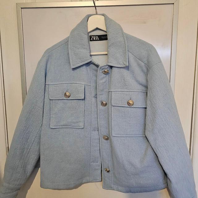 Zara Women's Jacket - Blue - S on Productcaster.