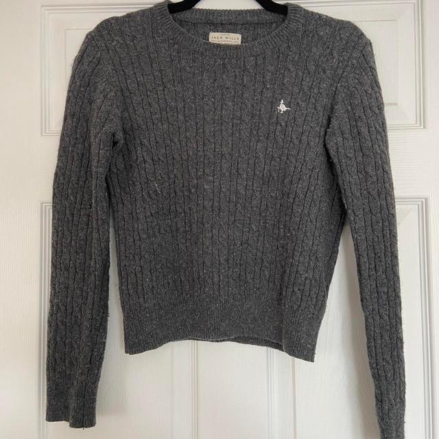 Jack Wills Women's Jumper - Grey - 10 on Productcaster.