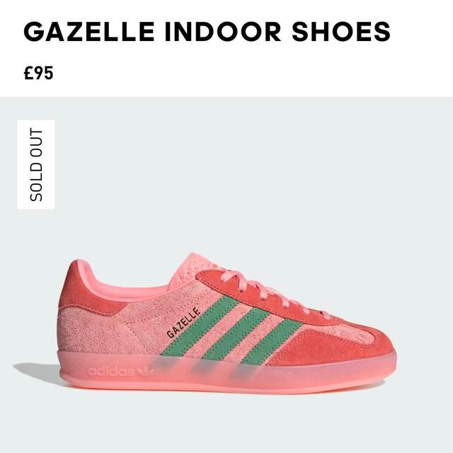 Adidas Women's Trainers - Pink/Multi - UK 5 on Productcaster.