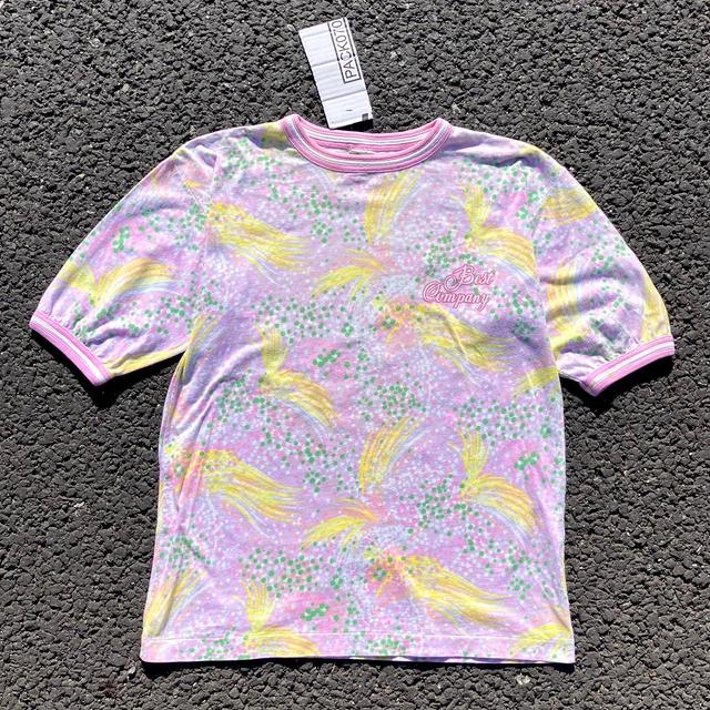 Best Company Women's T-shirt - Pink/Multi - M on Productcaster.