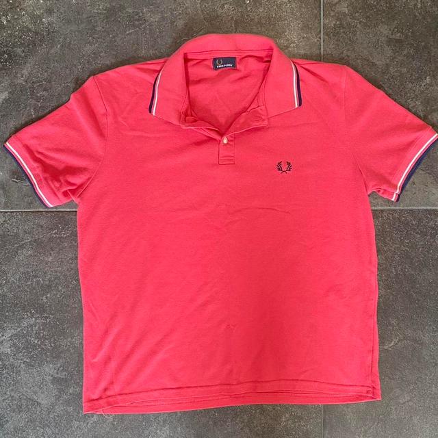 Fred Perry Men's Polo shirt - Pink - M on Productcaster.