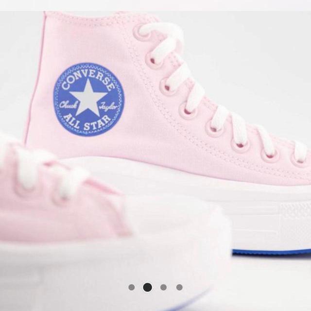 Converse Women's Trainers - Pink - UK 5 on Productcaster.