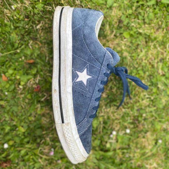 Converse Men's Trainers - Navy/Blue - UK 8 on Productcaster.