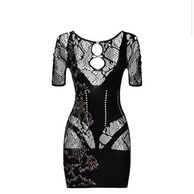 Poster Girl Women's Bodycon Dress - Black/Silver - One size on Productcaster.