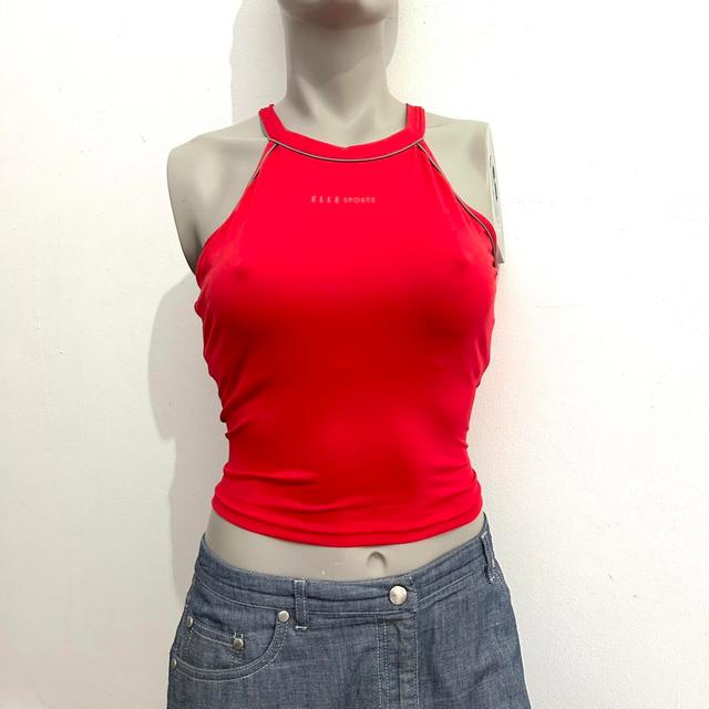 ELLE Women's Crop top - Red - 8 on Productcaster.