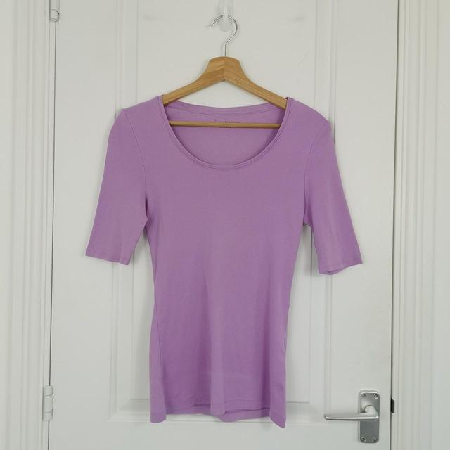 Marks & Spencer Women's T-shirt - Pink - 8 on Productcaster.