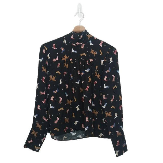 Zara Women's Blouse - Black - M on Productcaster.