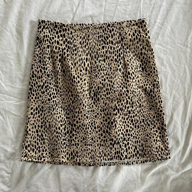 Brandy Melville Women's Skirt - Multi/Brown - One size on Productcaster.