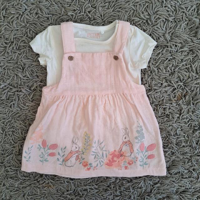 Kids' Dress - White/Pink - 0-3 months on Productcaster.