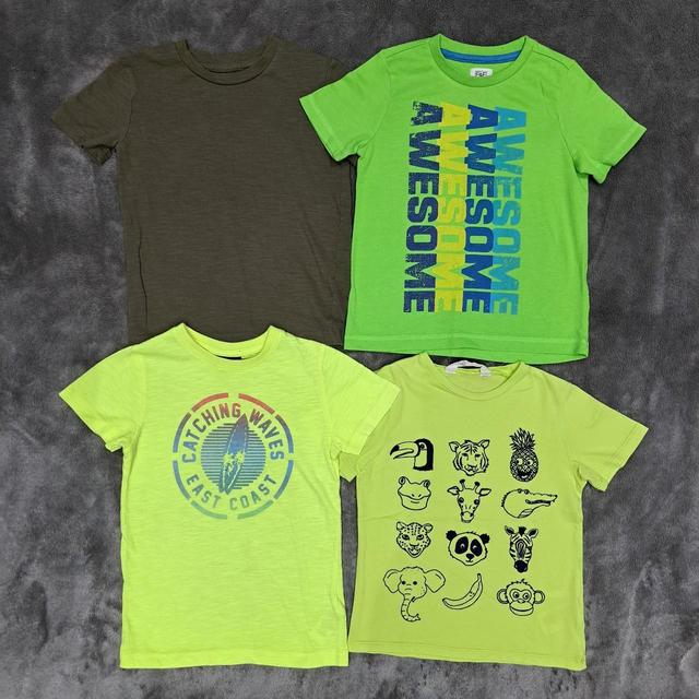 Kids' T-shirt - Green/Khaki - 2 years on Productcaster.