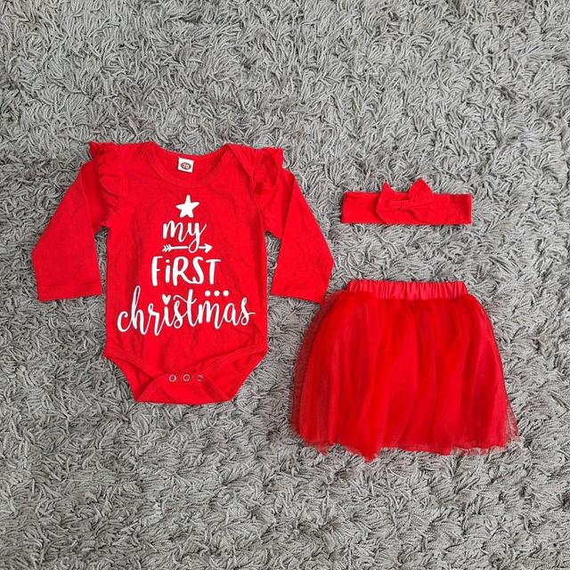 Kids' Dress - Red - 3-6 months on Productcaster.