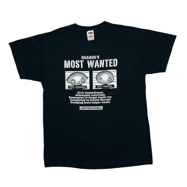 Fruit of the Loom Men's T-shirt - Black - M on Productcaster.