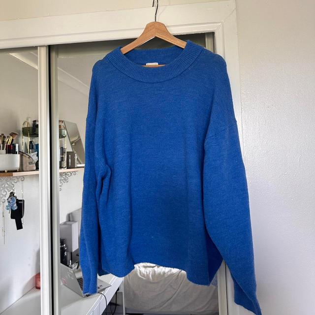 H&M Women's Jumper - Blue - XL on Productcaster.