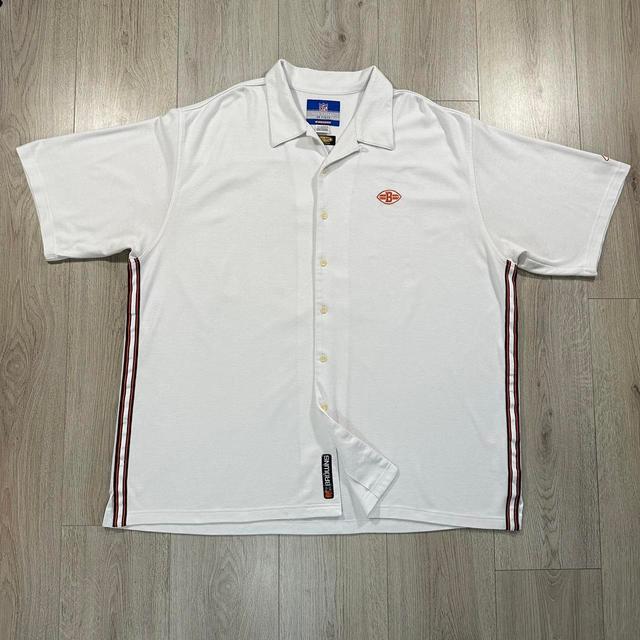 Reebok Men's Shirt - White/Orange - XXL on Productcaster.