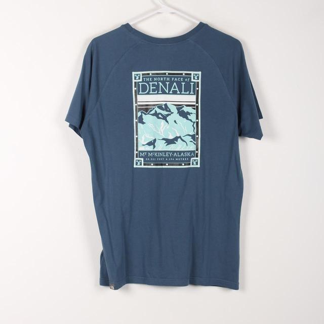 The North Face Men's T-shirt - Blue - M on Productcaster.