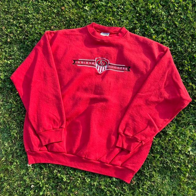 Tultex Men's Sweatshirt - Red - L on Productcaster.