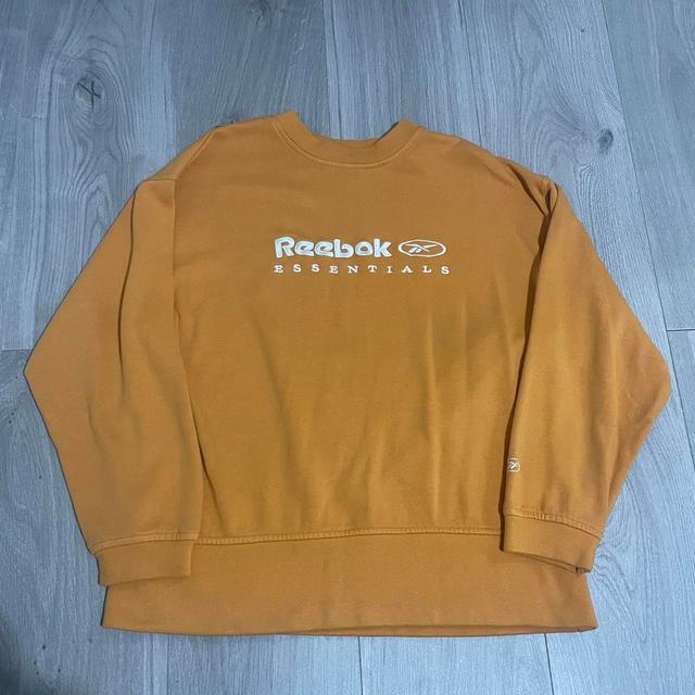 Reebok Women's Sweatshirt - Orange - 8 on Productcaster.