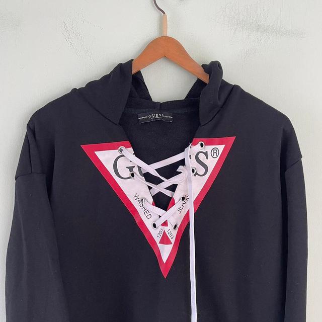 Guess Women's Hoodie - Black - M on Productcaster.