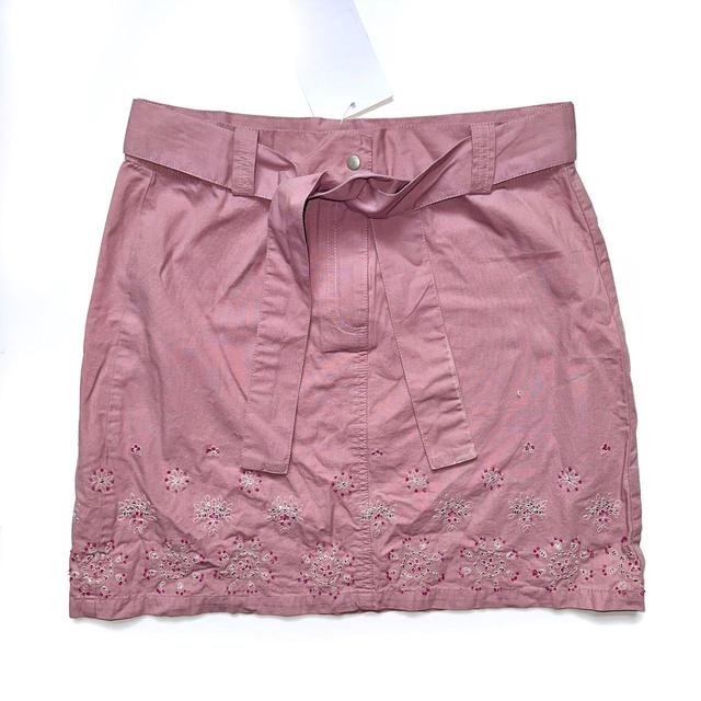 Vintage Women's Mini Skirt - Pink - S on Productcaster.