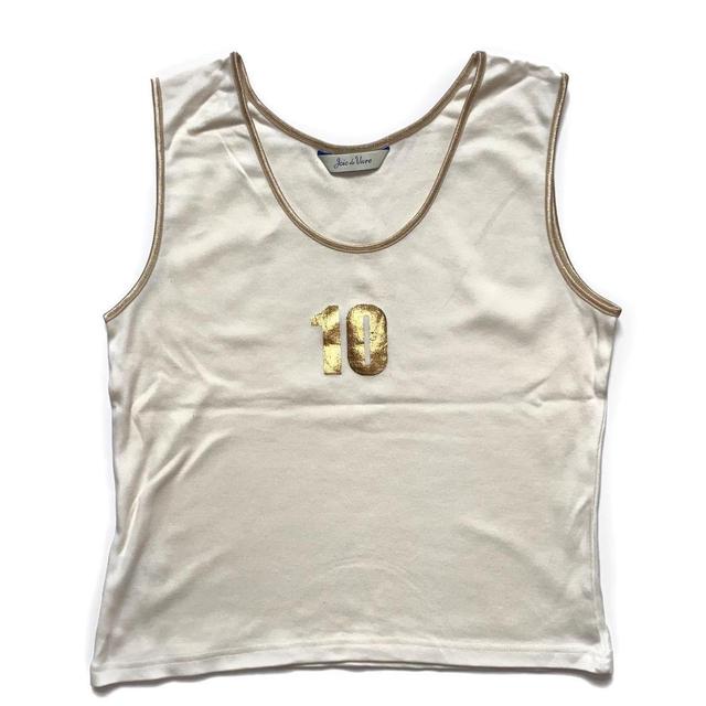 New Look Women's Vest - Cream - M on Productcaster.