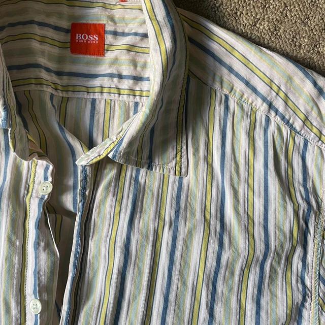 Hugo Boss Men's Shirt - Multi - XXL on Productcaster.