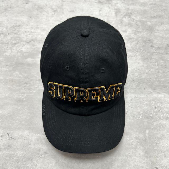 Supreme Men's Caps - Black/Yellow on Productcaster.