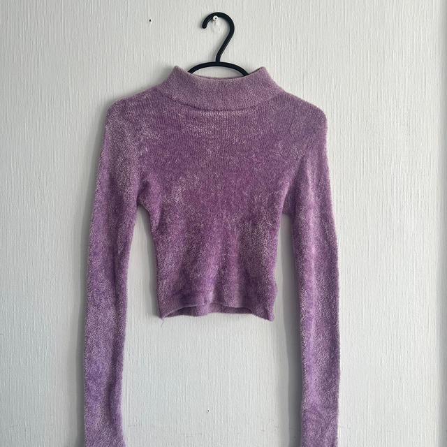 Urban Outfitters Women's Crop top - Purple - M on Productcaster.