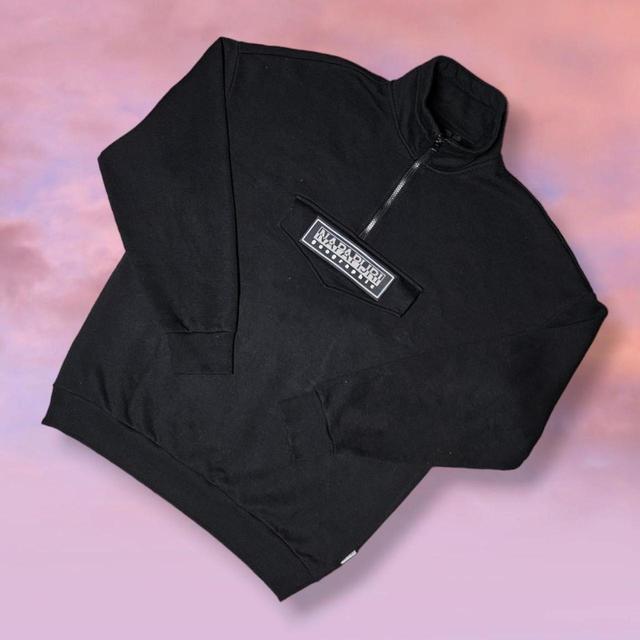 Napapijri Men's Jumper - Black - M on Productcaster.