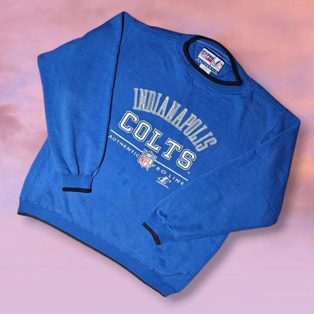 NFL Men's Sweatshirt - White/Blue - XL on Productcaster.