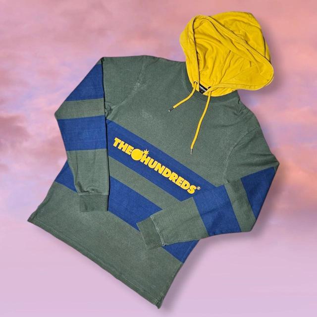 The Hundreds Men's Hoodie - Blue/Green - M on Productcaster.