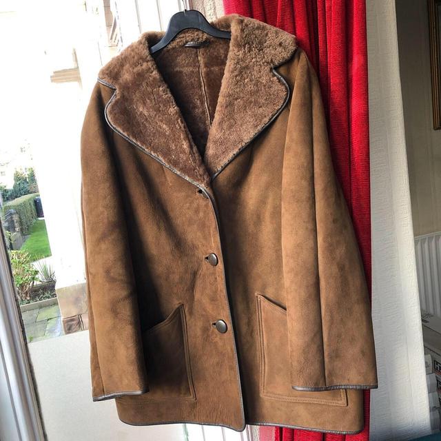 Preloved Women's Jacket - Brown - UK 18 on Productcaster.