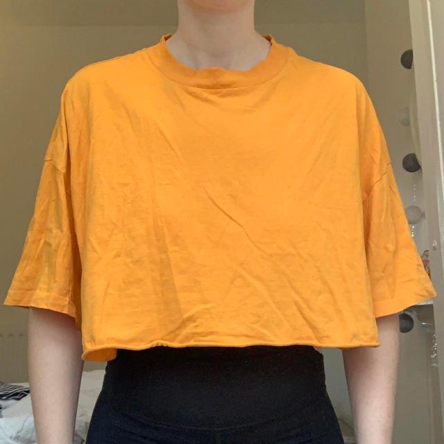 H&M Women's T-shirt - Orange - S on Productcaster.