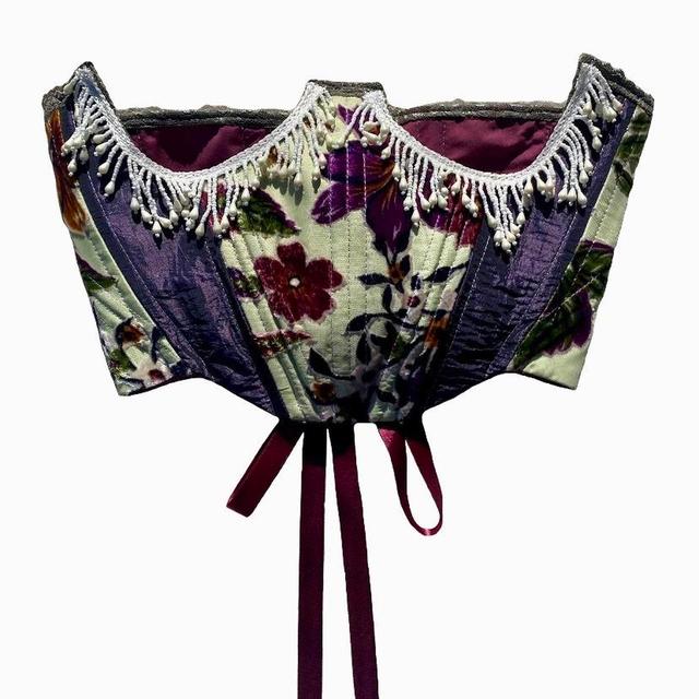 Handmade Women's Corset - Multi/Purple - M on Productcaster.