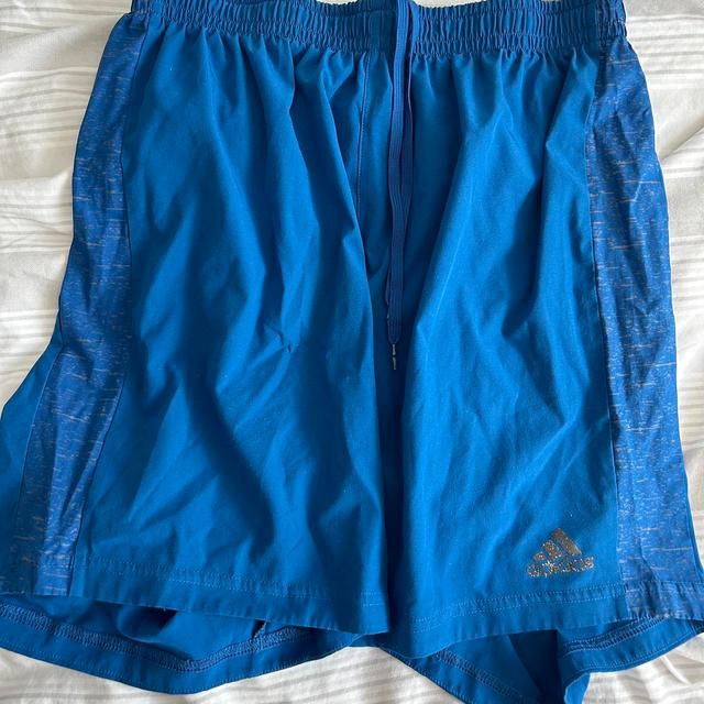 Adidas Men's Shorts - Blue - M on Productcaster.