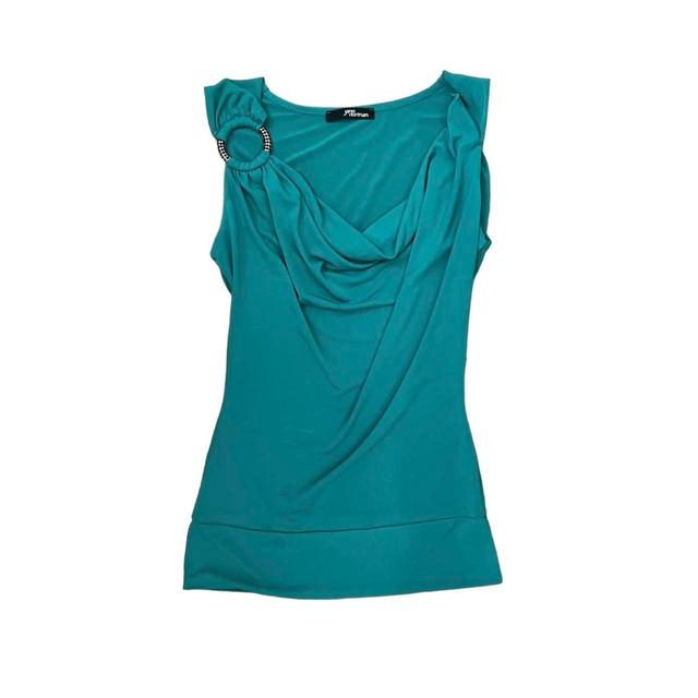 Jane Norman Women's Vest - Green - 10 on Productcaster.