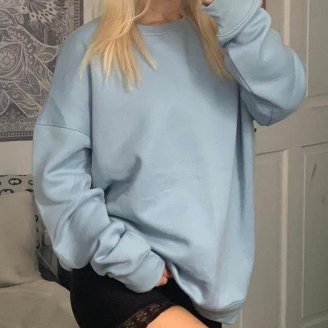 Missguided Women's Sweatshirt - Blue - 10 on Productcaster.