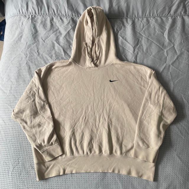 Nike Women's Hoodie - Tan/Cream - XL on Productcaster.