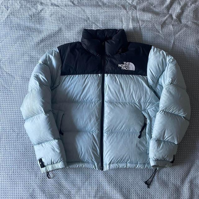 The North Face Women's Puffer Jacket - Blue/Black - M on Productcaster.