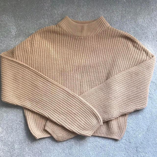 H&M Women's Jumper - Tan - S on Productcaster.