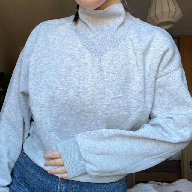 Women's Sweatshirt - Grey - M on Productcaster.