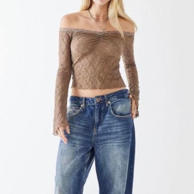 Urban Outfitters Women's Crop top - Brown - XS on Productcaster.