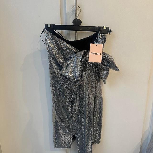 Women's Bodycon Dress - Silver/Grey - S on Productcaster.