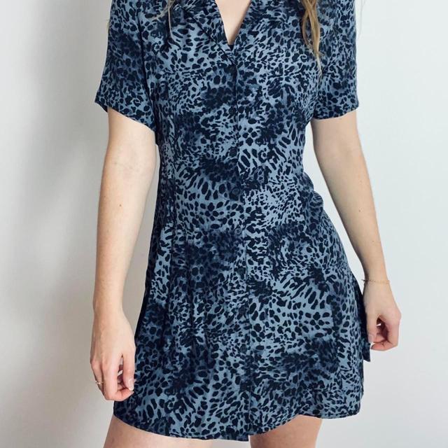 Urban Outfitters Women's Dress - Blue/Navy - S on Productcaster.